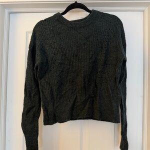 Banana Republic Dark Green Crew Neck Sweater